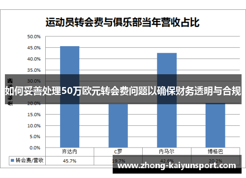如何妥善处理50万欧元转会费问题以确保财务透明与合规