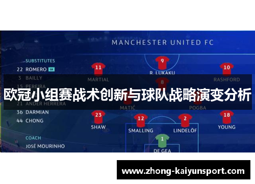 欧冠小组赛战术创新与球队战略演变分析